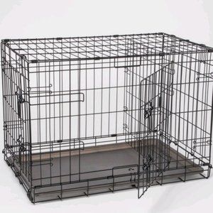 Wire Collapsible Dog Crate (like new)